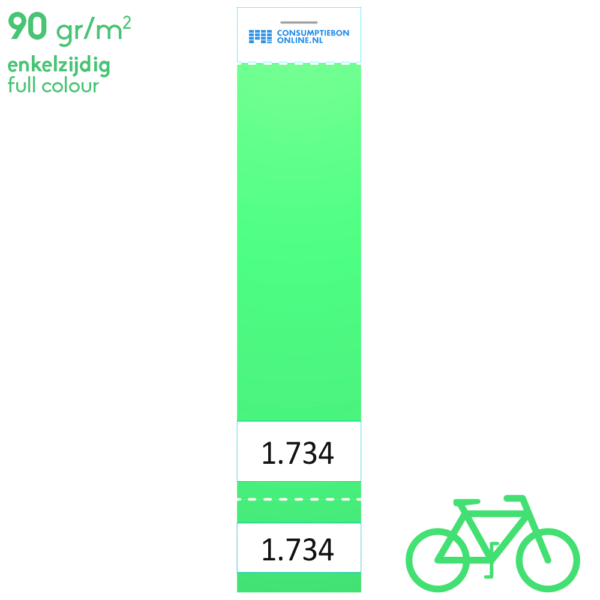 Fietsenstalling nummers drukken • budget