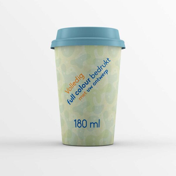 Koffiebekers composteerbaar 180ml