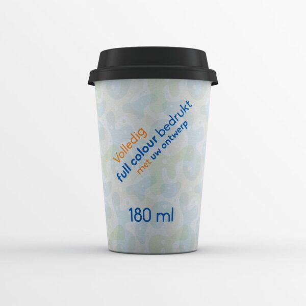 Koffiebekers SNEL bedrukken 180ml