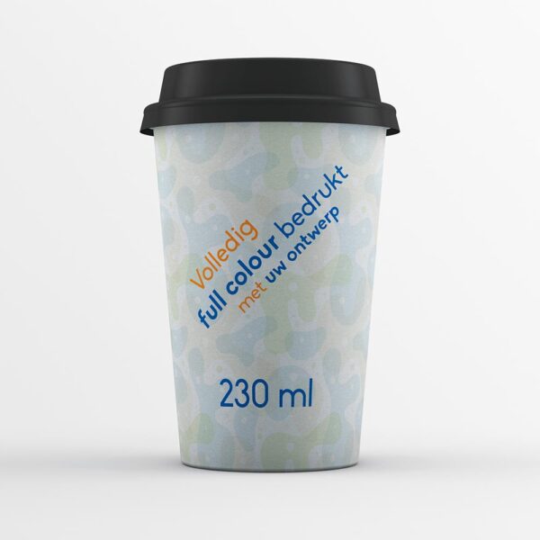 Koffiebekers SNEL bedrukken 230ml